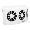 Car Exhaust Fan Solar Powered 3 Fans Ventilation Cooling Odor and Humidity Removal Auto Ventilator