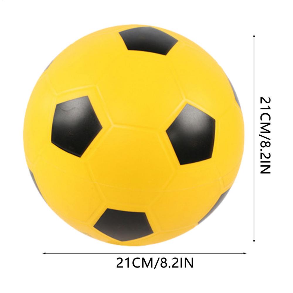 Silent Football Lightweight Low Noise Foam Soccer Ball Kids Outdoor Sports Home Training Bouncing Quiet Ball
