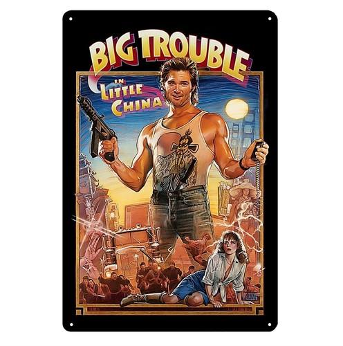 

Big Trouble In Little China Movie Metal Poster Tin Sign 20x30cm Plate 20x30cm（7.8x11.8inch）