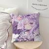 N-Nekomata Okayu Cushion Cover Pillow Cover Decor Pillowcase Printed Cushion Case For Couch