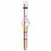 Swatch THE RED SHINY LINE New Gent Wristwatch SUOZ297, Officially Imported