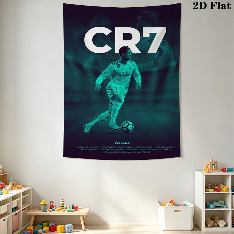 Ronaldo'S Legacy Celebration Portuguese Football Bedding 1 Duvet Cover 2 Pillowcase Without Core Soft And Comfortable Bedding Set