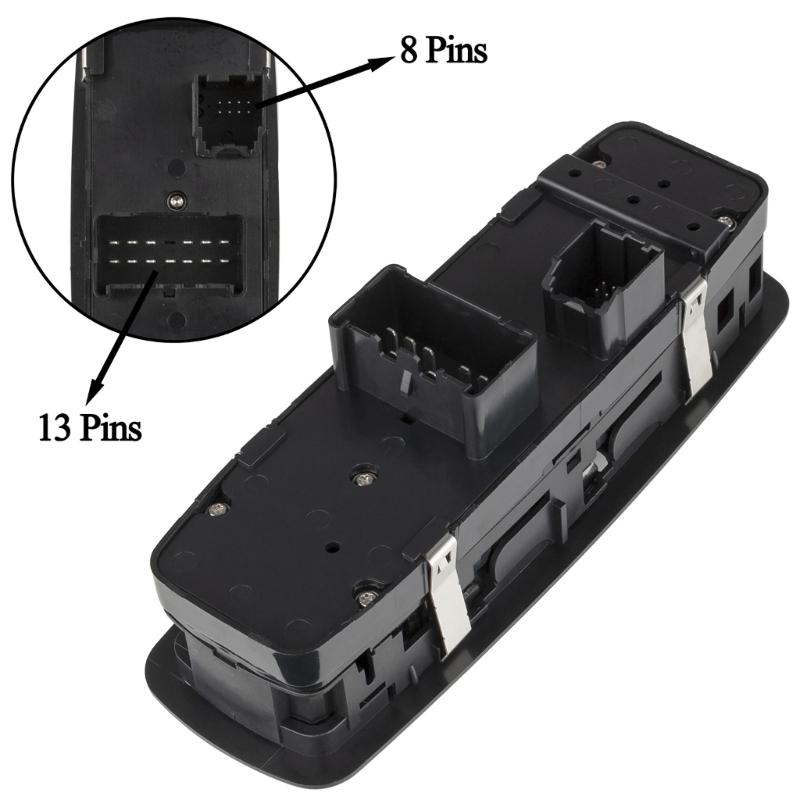 Left Driver Side Power Window Switch 4602632AG 4602632AH 4602632AC Window Lifter Button