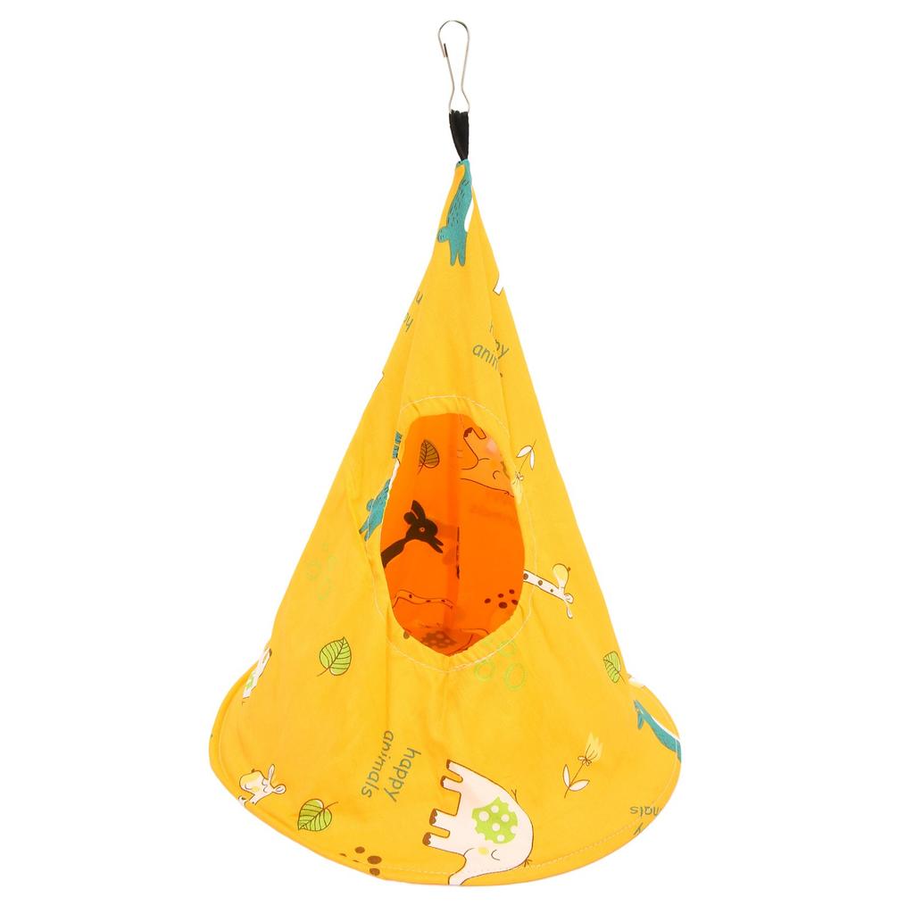 Wiszący hamak gniazdo dla ptaków Ciepłe wygodne legowisko kryjówka dla papugi papużki falistej nimfy konury kakadu