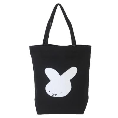 Miffy 70th Anniversary Nineche Applique Tote Bag In Black
