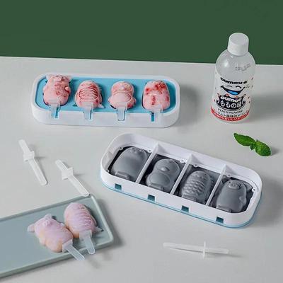 Stampo in Silicone per Gelato Stampo per Ghiacciolo Estivo Ghiacciolo Vassoio per Ghiaccioli Stampini per Ghiaccioli Rinfrescante e Allevia il Calore è Facile da Fare