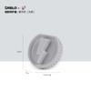 For ZEEKR 001 009 7X 2025 2024  Charging port protective cover Silicone integrated magnetic cover car charging accessories