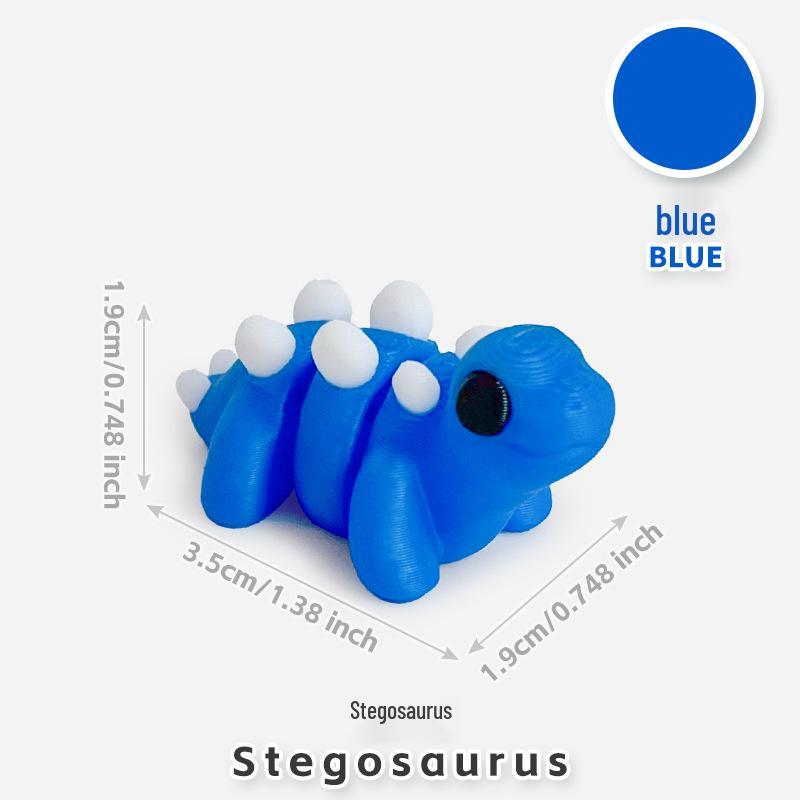 Colorful 3D Printed Small Animal Toys - Simulation Animal Models for Micro-Landscape Decoration