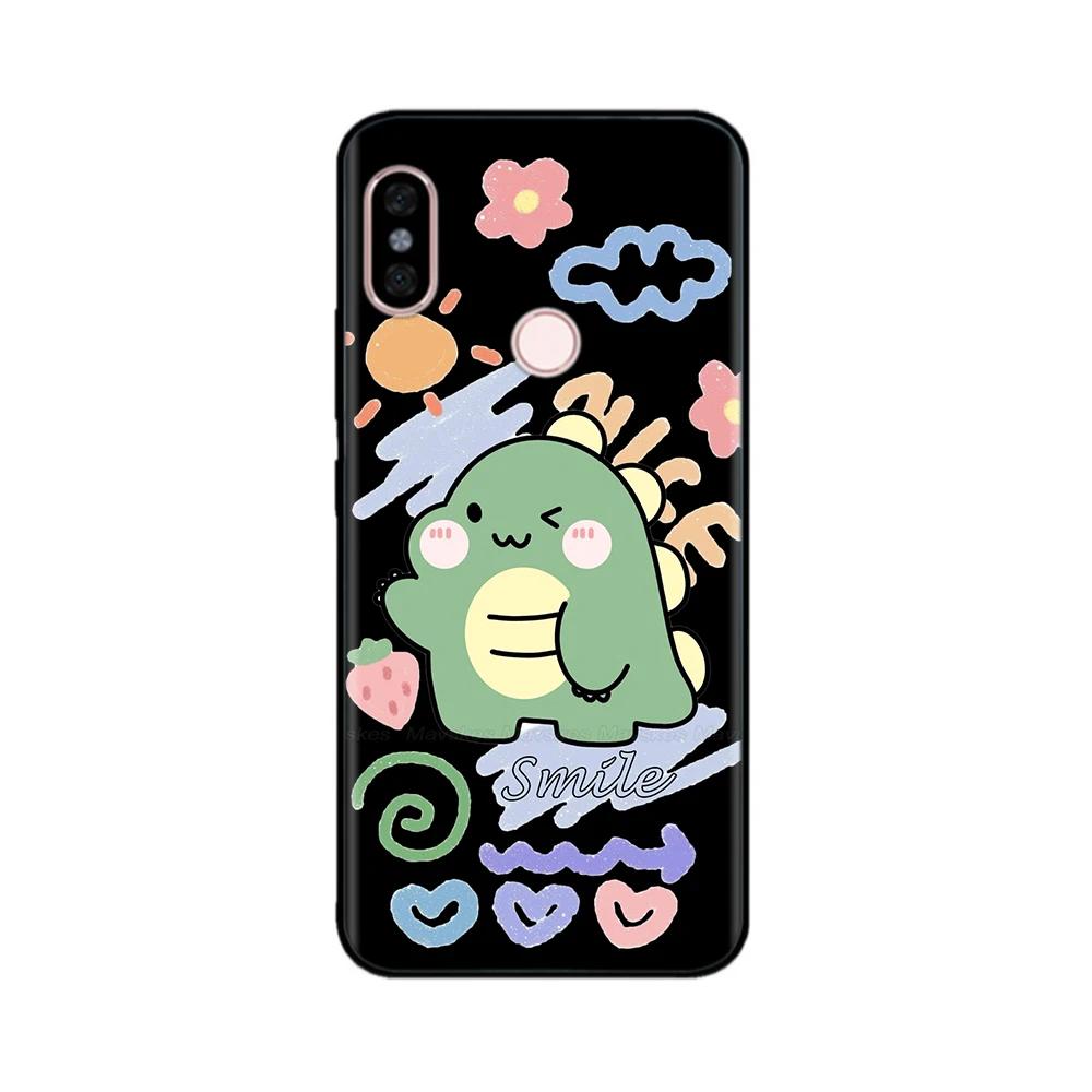 Luxury Case For Redmi Note 5 Pro Patterned Full Protection Soft Liquid Silicone Cartoon Cover For Xiaomi Redmi Note 5 Pro Note5