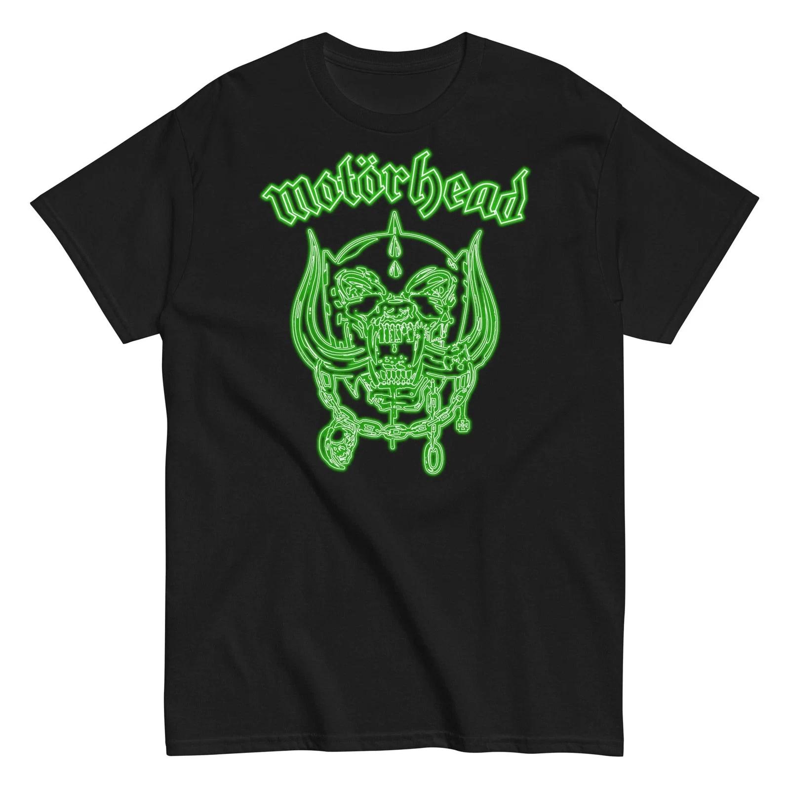 Motorhead - Neon Green Warpig T Shirt L