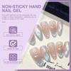 Solid Nail Gel Kit - Non Sticky Hard Gel Builder for Extensions