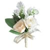 Fashion Groom Boutonniere  Wedding Corsage Flower Pins Brooches Mens Lapel Pin Custom