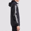Adidas Neo Xield Pkbl Striped Hooded Casual Windbreaker Comfortable Long Sleeve Jacket Men Jackets Black DM4333