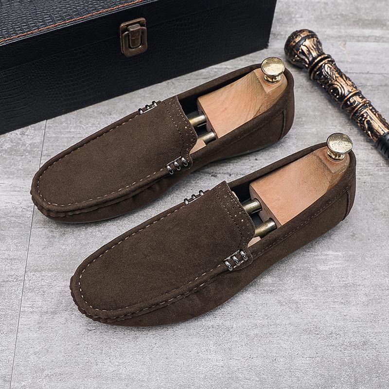 Men Loafers Suede Mens Casual Shoes Male Lazy Shoes Breathable Comfortable Slip-on Driving Shoe Moccasins Zapatos Para Hombre
