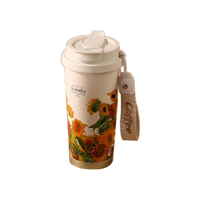 YOTU Dual-Drink 316 Stainless Steel Insulated Coffee Mug
