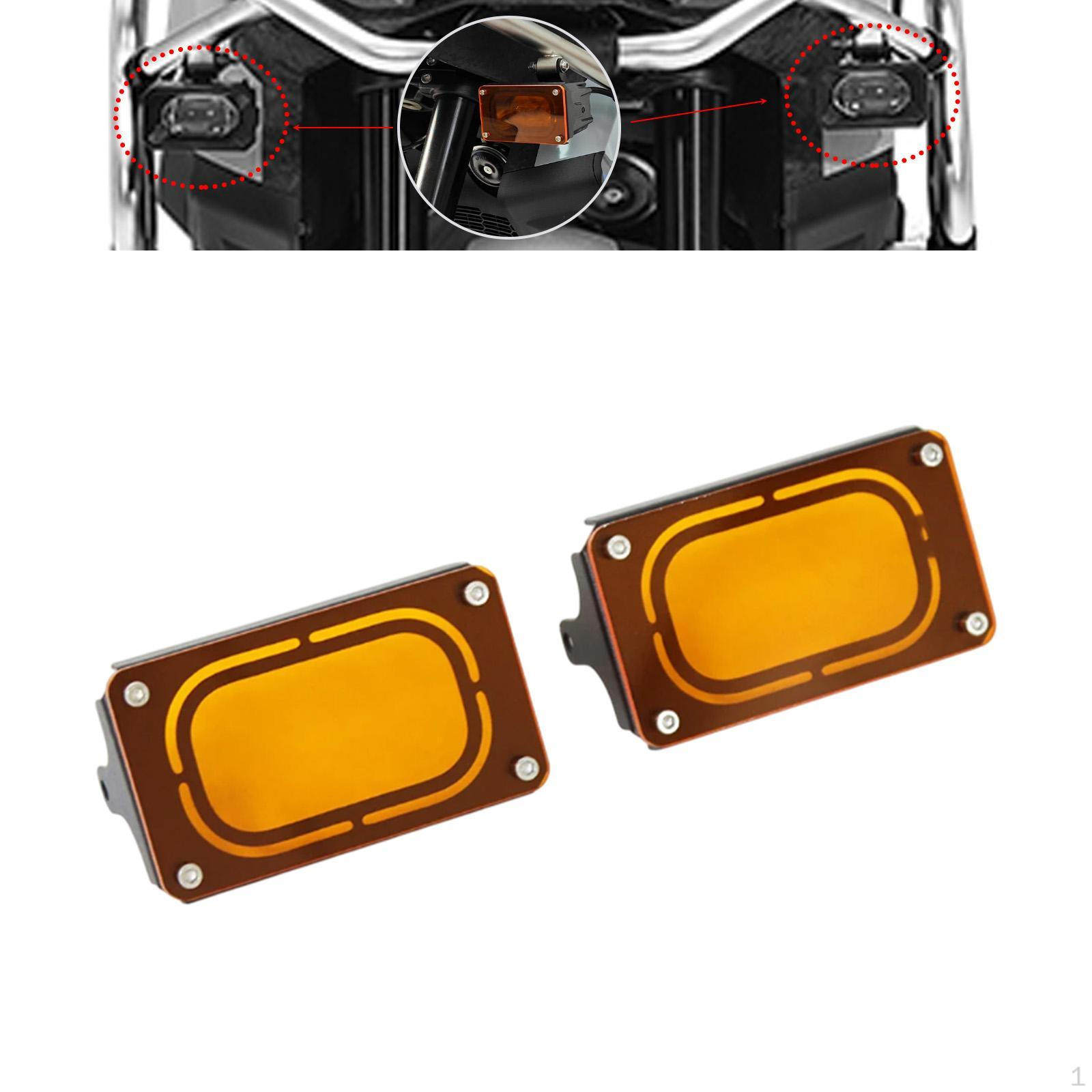 

2 Pack Motorcycle Fog Light for Zt368G жовтий