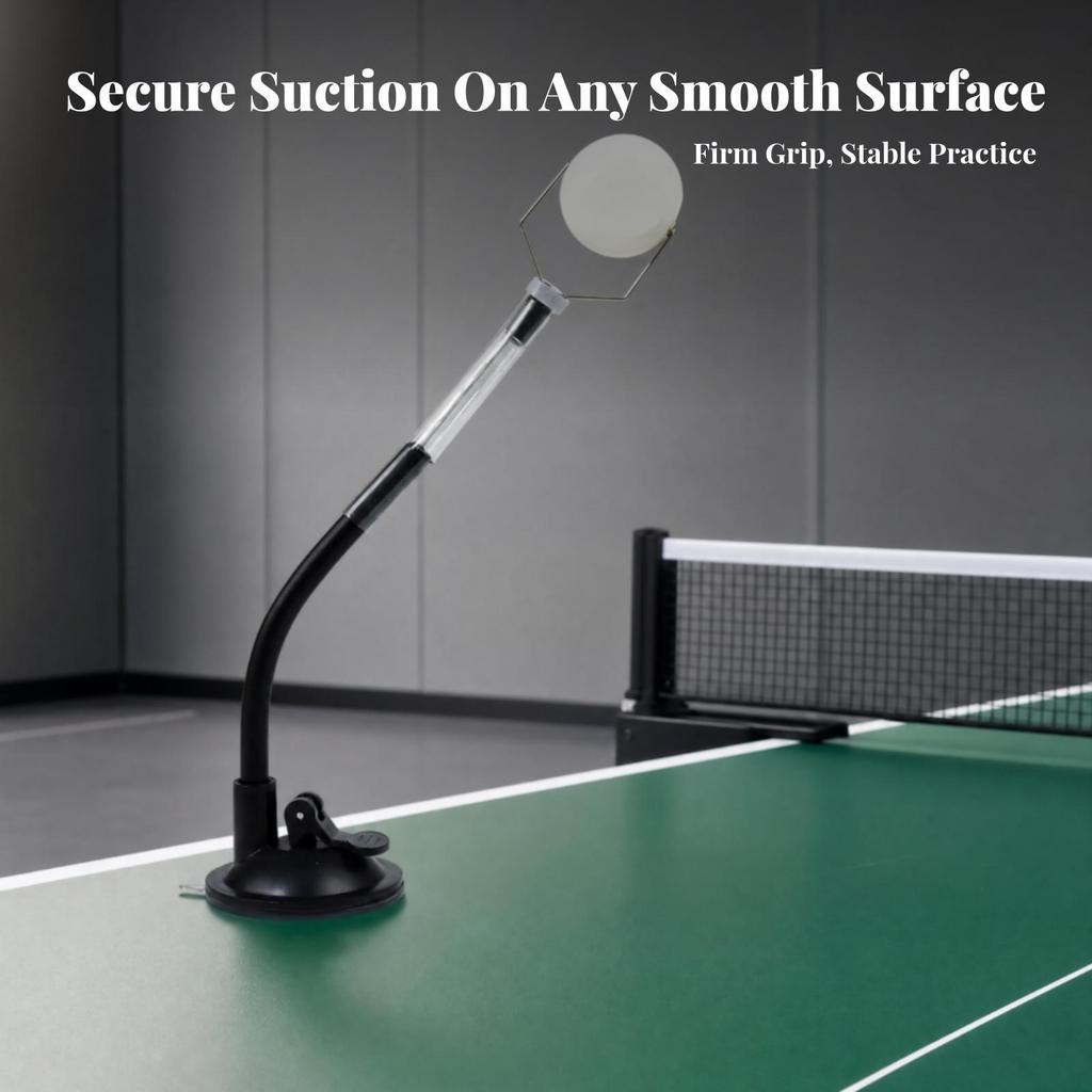 Racket Sport Training Tool Adjustable Solo Table Tennis Practice Device