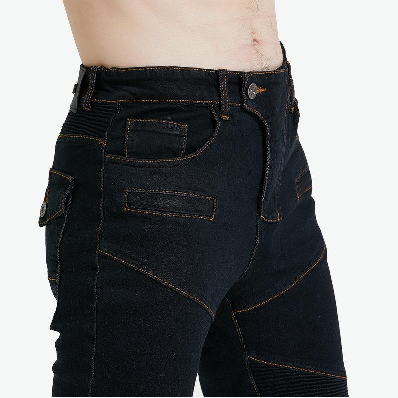 PK718 Motorcycle Riding Gear Set: Professional Protective Jeans and Pants