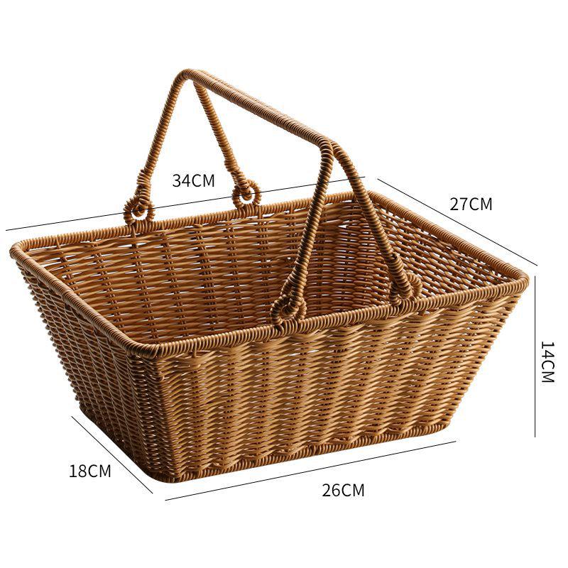 Luxury Outdoor Rattan-Style Picnic & Gift Basket