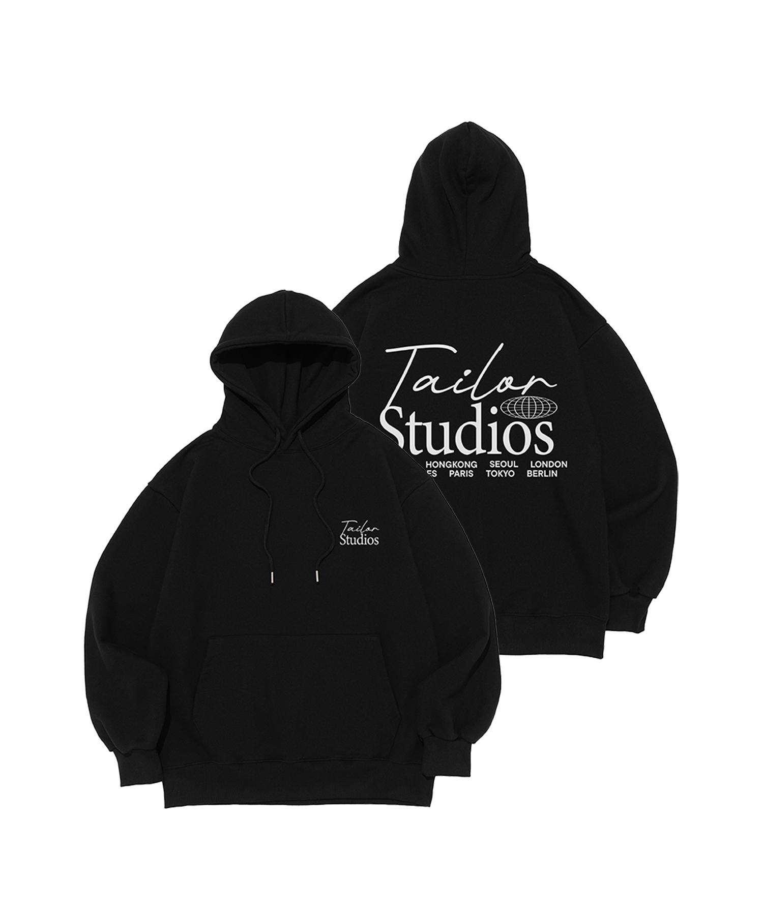 Худи Taylor Studio World City Backpoint (черный) Black/Xl