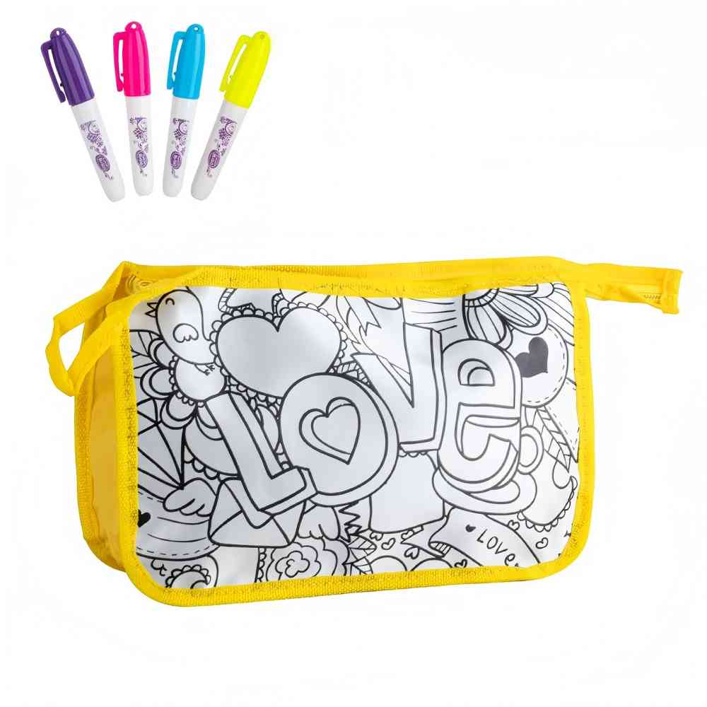 2024 Горячая распродажа раскрашиваемые DIY сумки-скетчбуки для детей детская раскраска-головоломка сумка-шоппер для рисования скетч-сумка