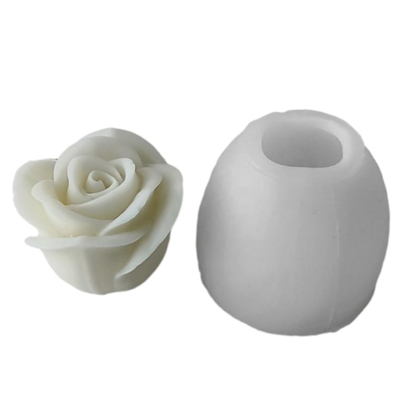 

Versatile Silicone Mold for Handcrafted Candle and Plaster Decorations Elegant Aromatherapy Candle Plaster Figurines 1