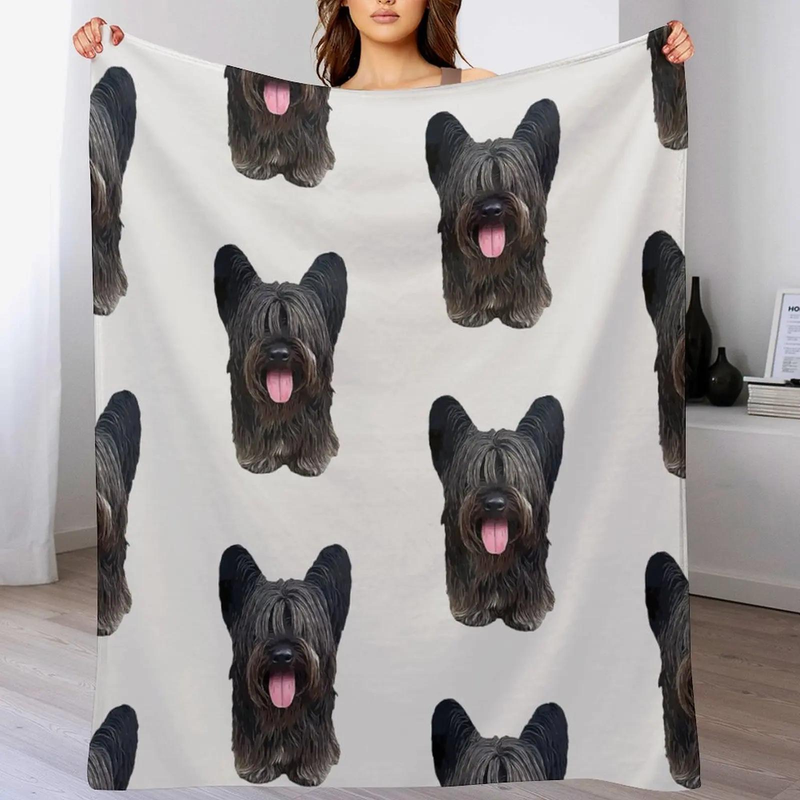 

Skye Terrier Throw Blanket Foldable Soft Warm Blanket for Outdoor Use 102x76cm(40x30in)