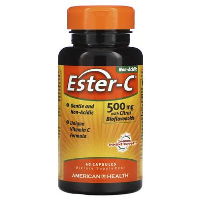 Ester-C with Citrus Bioflavonoids, 500 Mg, 60 Capsules