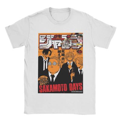 Sakamoto Daily Print Tshirt for Summer and Autumn 2025 Loose and Casual Shortsleeved Streetwear for Men and Women