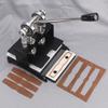 1set DIY leather punch die-cutting machine, manual hand press stamping mold tool, DIY handmade leathercraft pressing machine