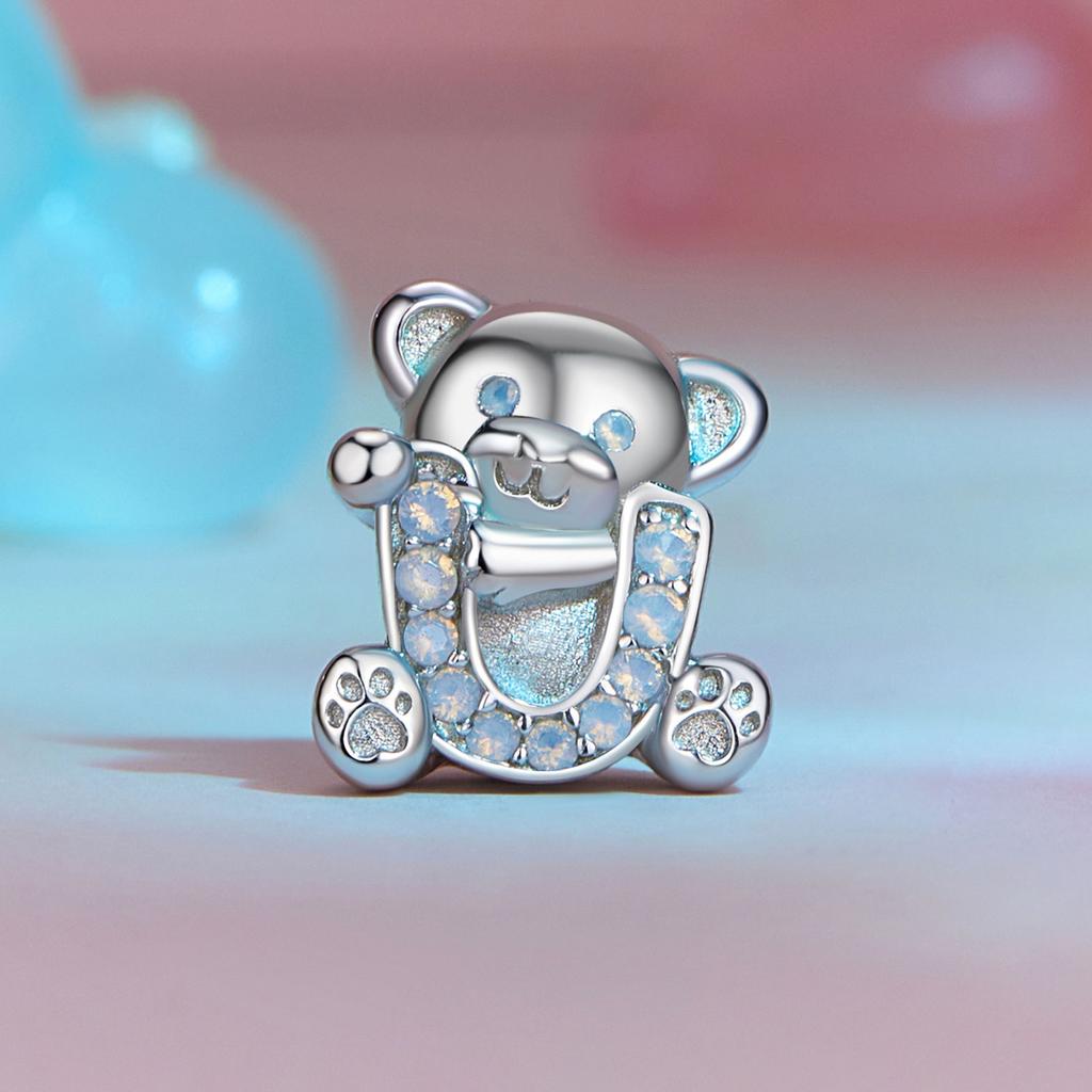 Charms Do Pandora Zawieszka Charms Misiek "You" Srebro 925 Charmsy Trusky