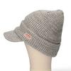 Coleman knit cap with brim fleece-lined