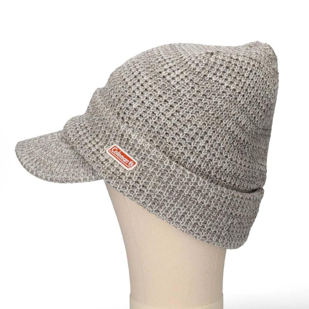 Coleman knit cap with brim fleece-lined