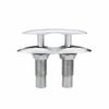 Concealed Cleat Mirror-Polished Hardware Heavy Duty for Boats, Docks
