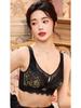 2026 Light Sexy Leopard Print Push-Up Bra with Lace and Side Support for a Flattering Silhouette