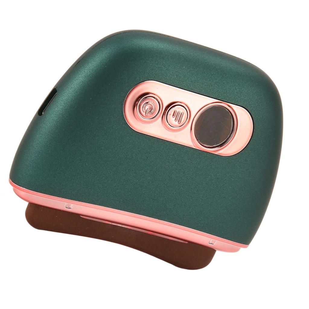 Nadelstein Elektrisches Gua Sha Gesichtswerkzeug 9 Stufen Einstellbare Vibration Rotes LED-Licht Schaben