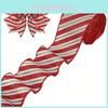 Elegant Polyester Christmas Ribbon For Beautiful Diy Craft Bows And Party Decor