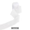Handmade Pearl Chiffon Ribbon with Frayed Edges for Wedding Bouquets