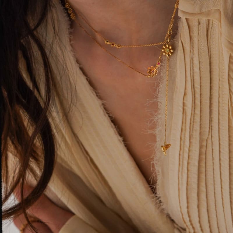 

maisonette [Silver] Sean Do Fleur Long Necklace GNOS001NI single type