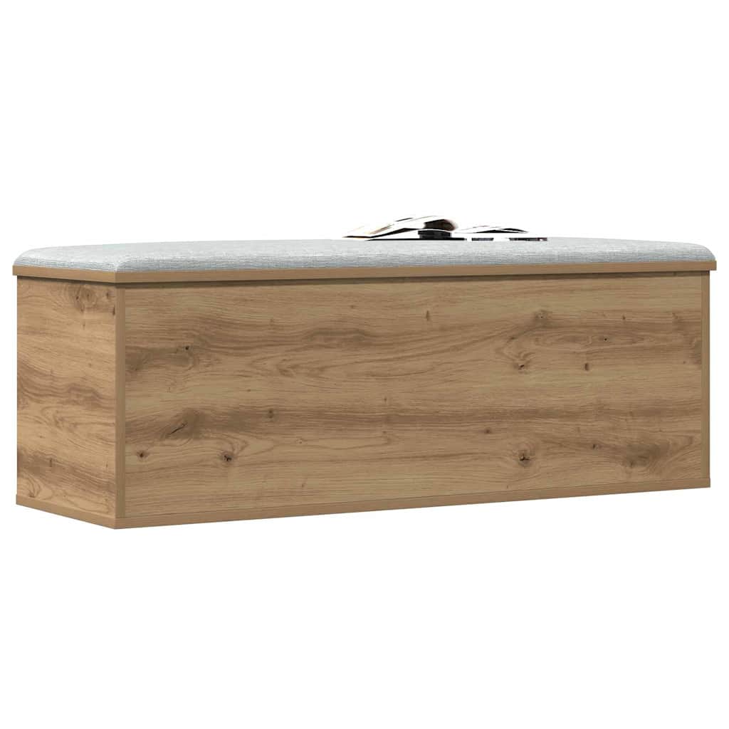 Storage Box Artisan Oak 102 x 35 x 35 cm Wood Based Material