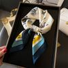 Spring/Summer Breathable Horse Print Neckerchief Fashion 70cm Square Scarf Women’s Temperamental Imitation Silk Bandannas