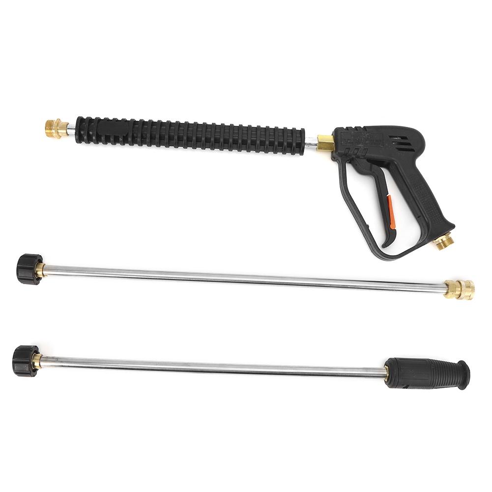 High Pressure Car Washer Water Spray Gun 3000psi Washing Machine W 2 Extension Rod