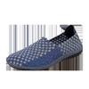 New elastic woven shoes camouflage hollow lightweight shoes trendy student sports and leisure shoes