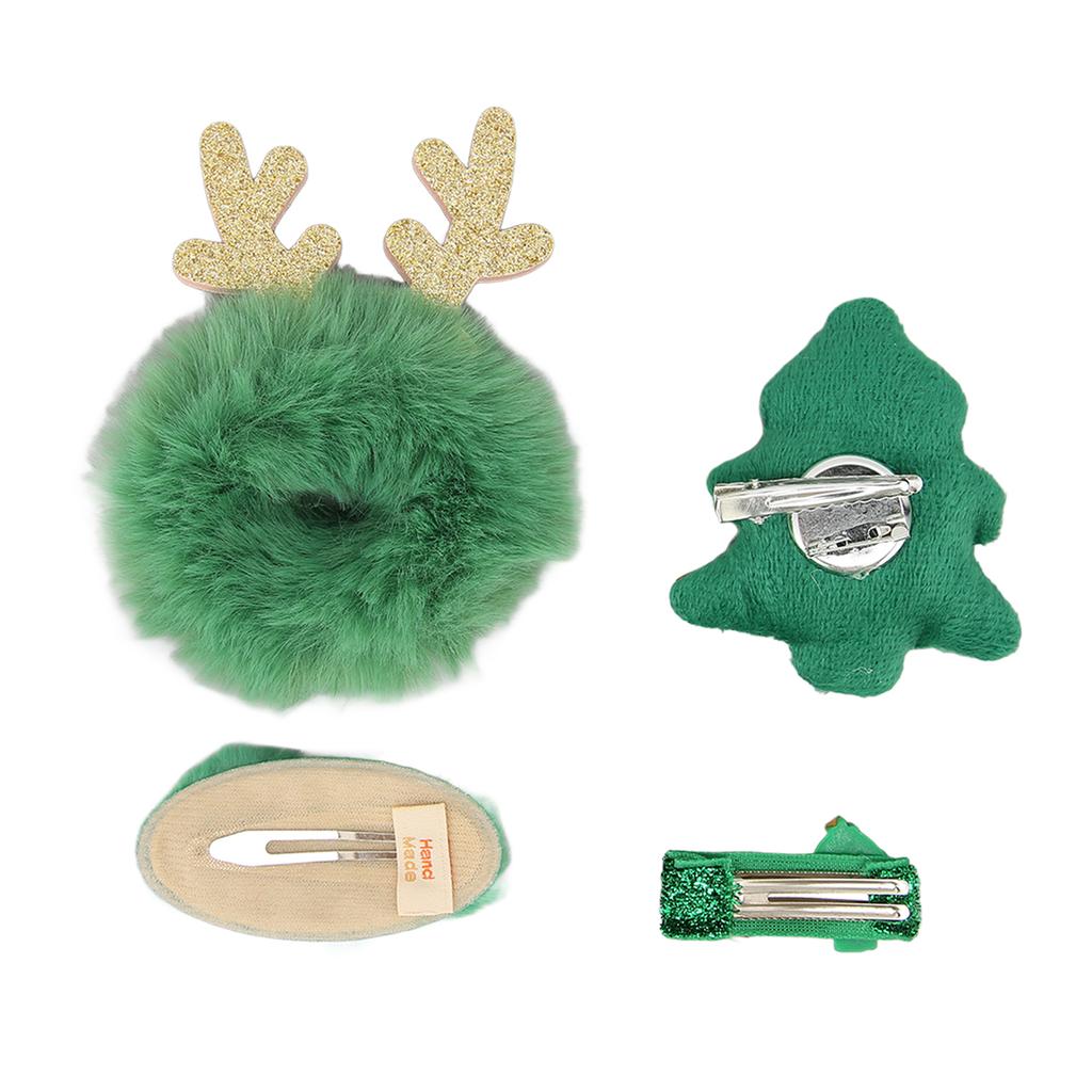 Christmas Hair Barrettes Fashionable Christmas Hair Clips Accessories for Girls Daily Use