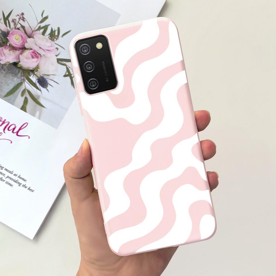 For Samsung A03s A02s Case New Fashion Flower Butterfly Shockproof Bumper For Samsung Galaxy A03s SM-A037F A 02s SM-A025F Covers
