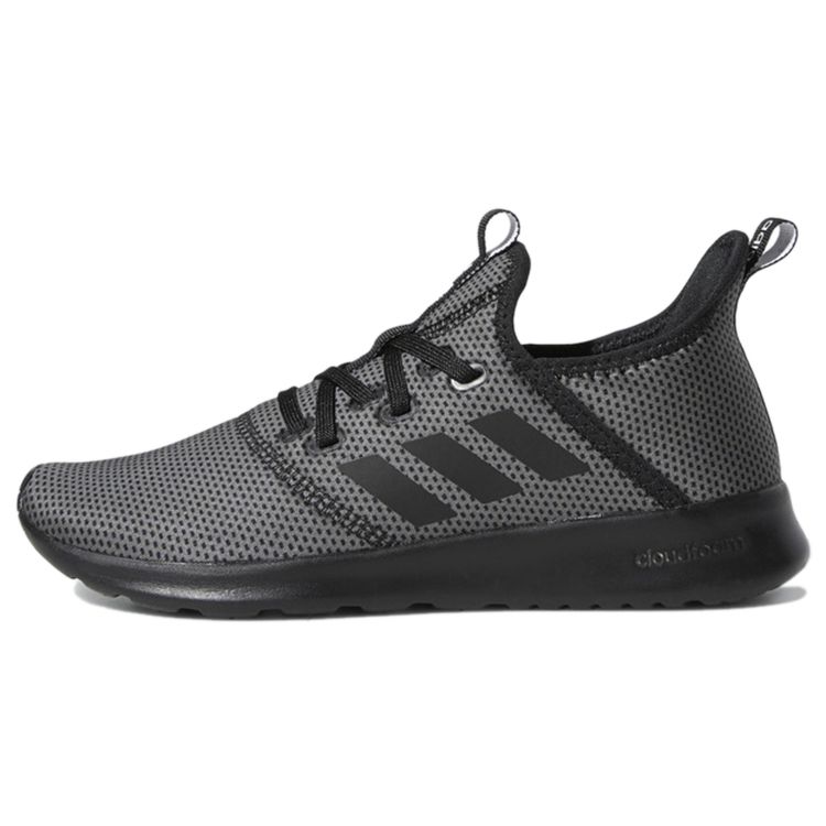 Adidas Neo Cloudfoam Pure Non-Slip Breathable Sports Shoes Women Sneakers Black Gray B42178