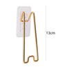 1-10Pcs Metal Adjustable Picture Bracket Office Po Frame Back Support Holders Po Display Stands Home Bedroom Desktop Craft