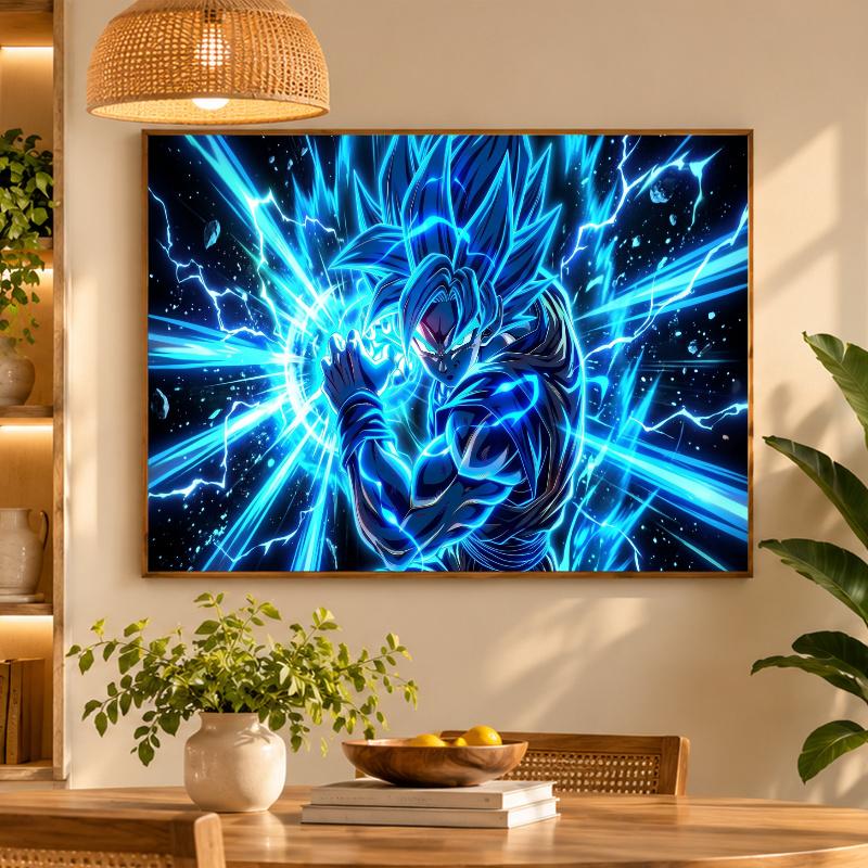 5D Diamond Painting Gogeta DIY Full Drill Diamond Art Kit Home Decoration