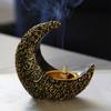 Moon Resin Incenses Burners Aromatherapies Incenses Burners for Creating Calming Environment in Homes Workspaces