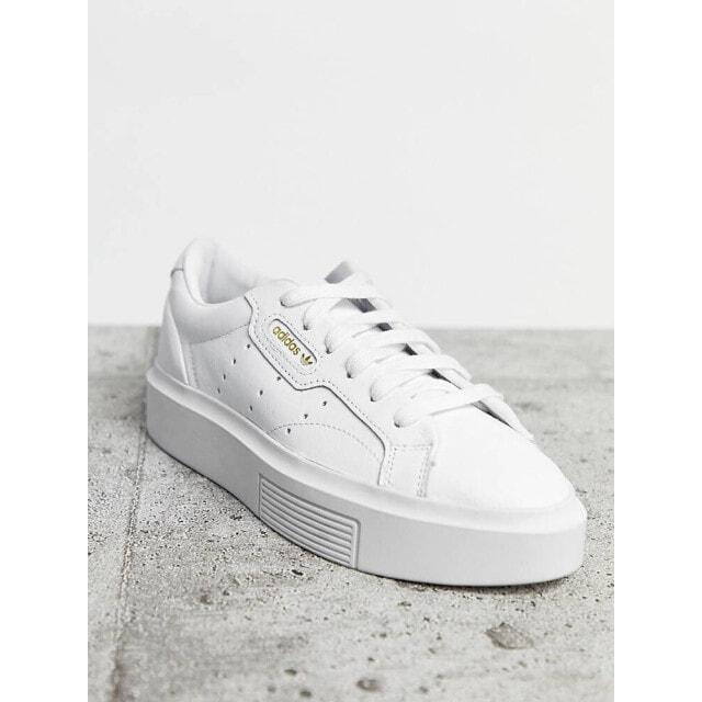 

Белые кроссовки adidas Originals Super Sleek